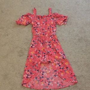 Girls Shorts Romper Dress